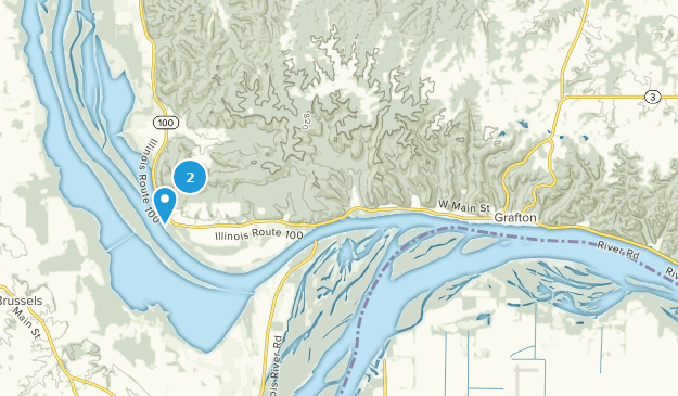 Grafton, Illinois Map