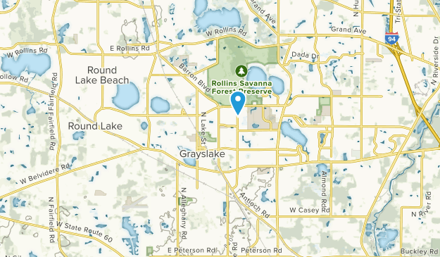 Grayslake, Illinois Map