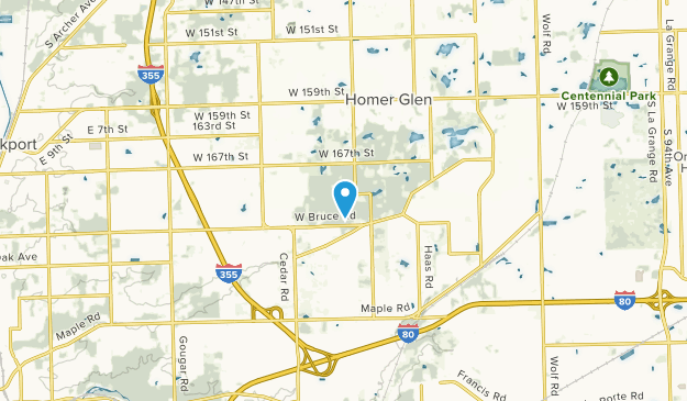 Hadley, Illinois Map