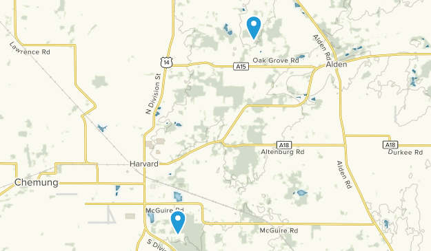 Harvard, Illinois Map