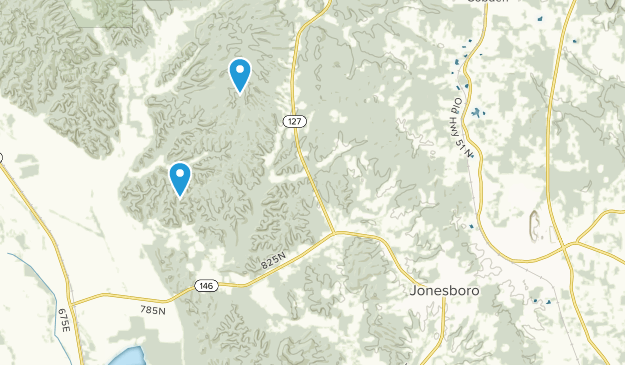Jonesboro, Illinois Map