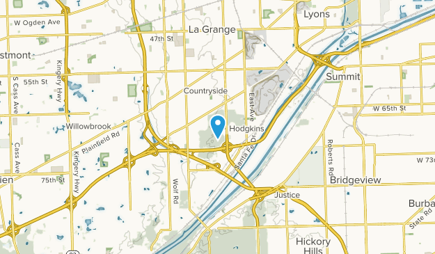 La Grange, Illinois Map