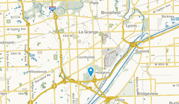 La Grange, Illinois Map