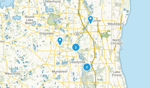 Libertyville, Illinois Map