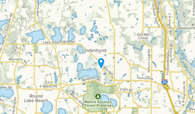 Lindenhurst, Illinois Map