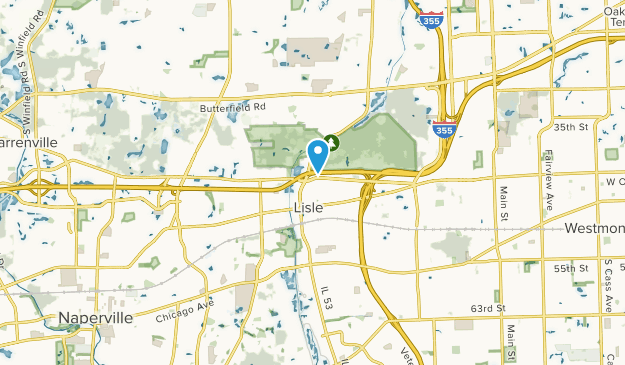 Lisle, Illinois Map