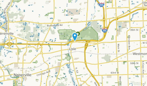 Lisle, Illinois Map