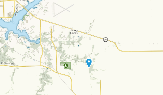 Long Creek, Illinois Map