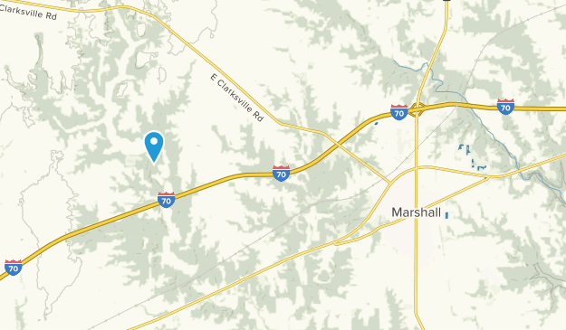 Marshall, Illinois Map