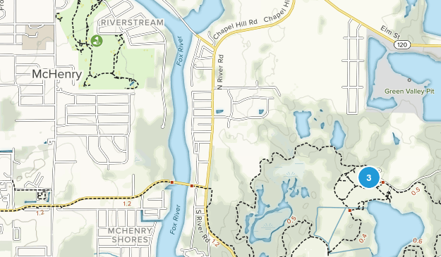 McHenry, Illinois Map