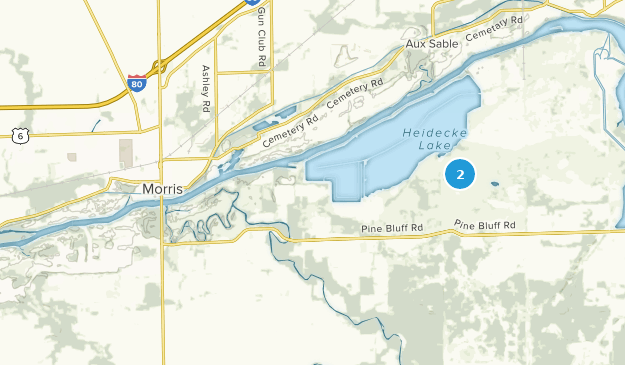 Morris, Illinois Map