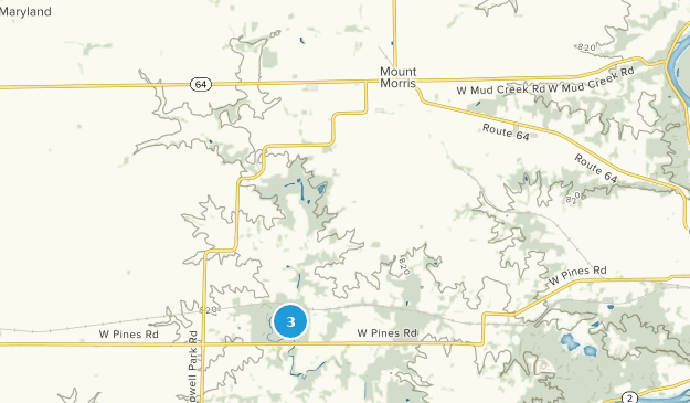 Mount Morris, Illinois Map