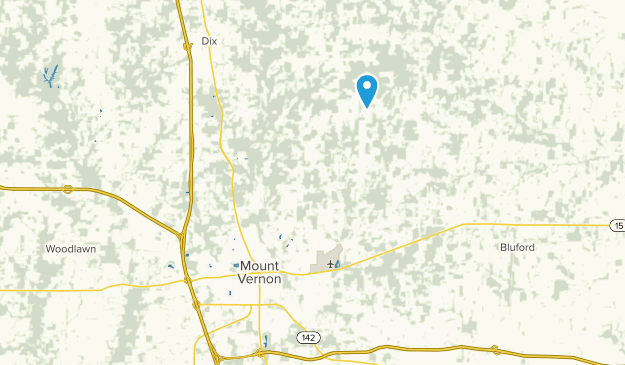 Mount Vernon, Illinois Map