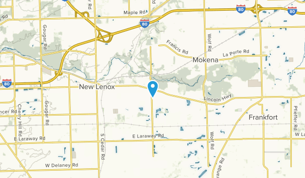 New Lenox, Illinois Map