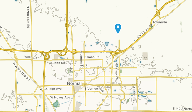 Normal, Illinois Map