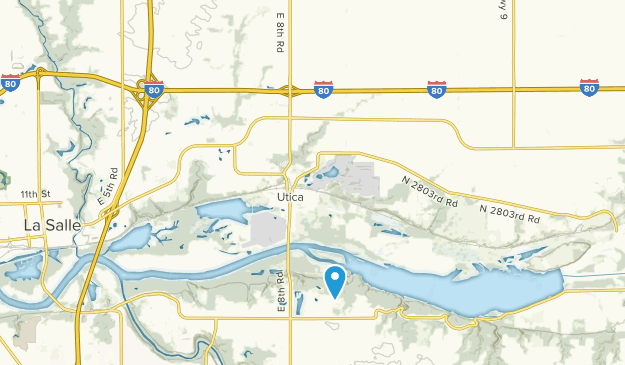 North Utica, Illinois Map