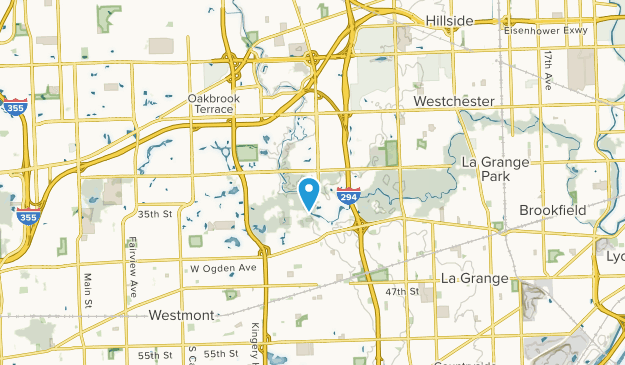 Oak Brook, Illinois Map