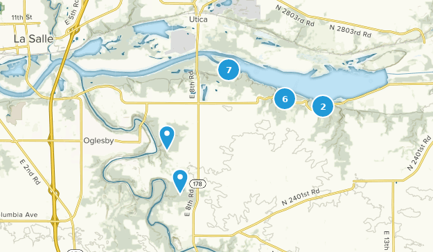 Oglesby, Illinois Map