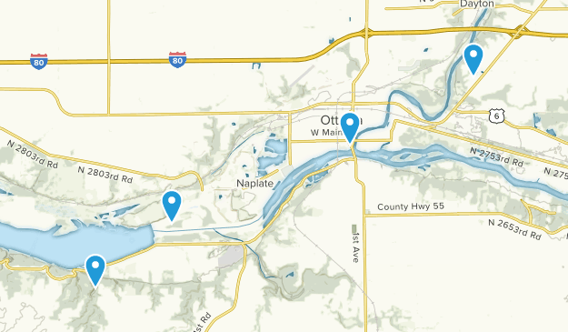 Ottawa, Illinois Map