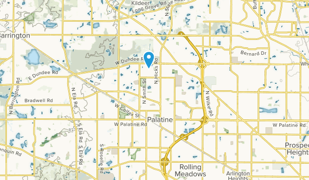 Palatine, Illinois Map