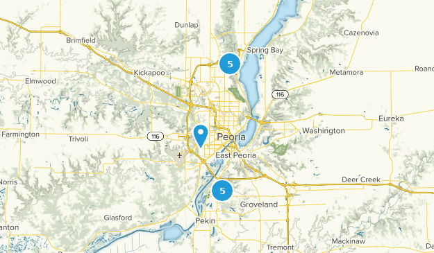 Peoria, Illinois Map