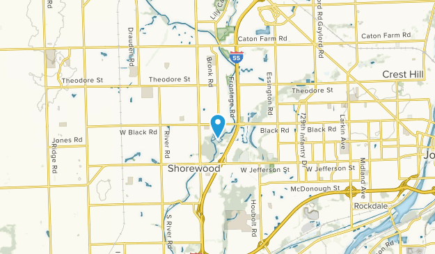 Shorewood, Illinois Map