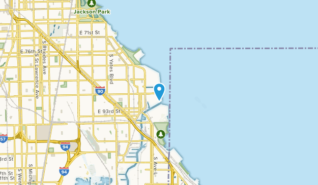 South Chicago, Illinois Map