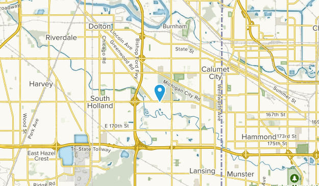 South Holland, Illinois Map