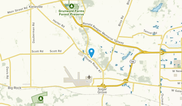 Sugar Grove, Illinois Map