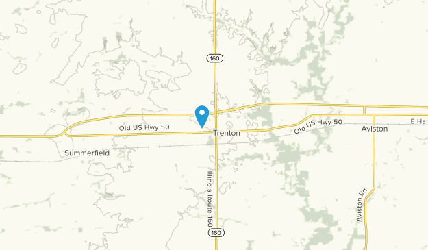Trenton, Illinois Map