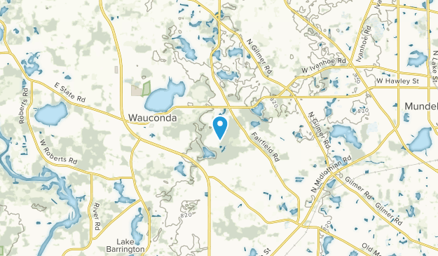 Wauconda, Illinois Map