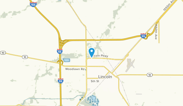 West Lincoln, Illinois Map