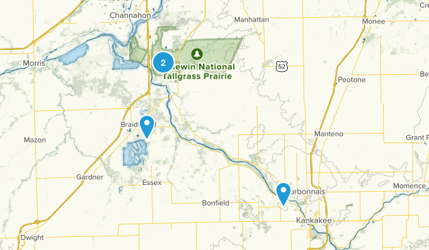 Wilmington, Illinois Map
