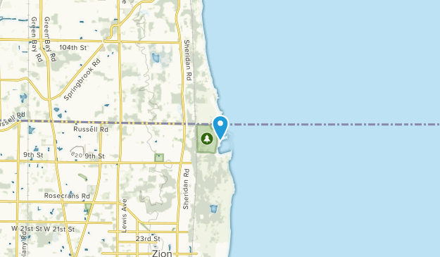 Winthrop Harbor, Illinois Map