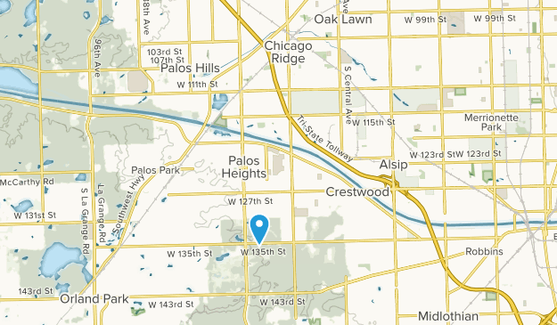 Worth, Illinois Map