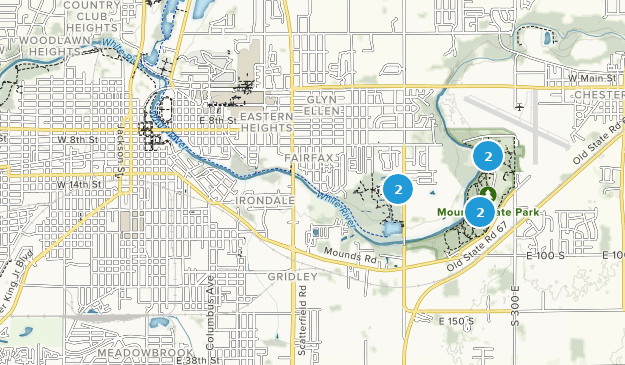 Anderson, Indiana Map