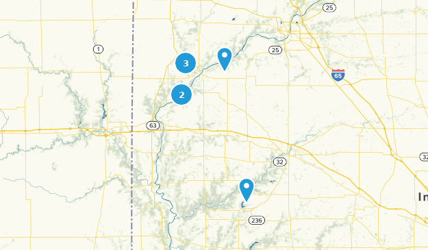 Attica, Indiana Map