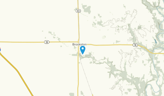 Brookston, Indiana Map