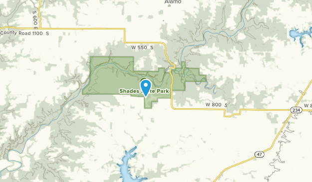 Brown, Indiana Map
