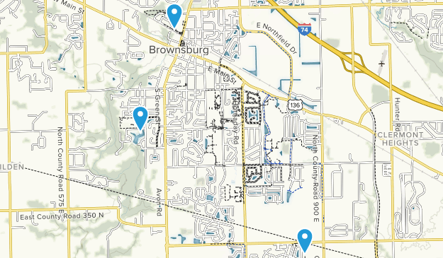 Brownsburg, Indiana Map