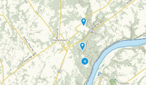 Charlestown, Indiana Map