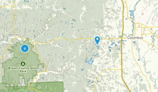 Columbus, Indiana Map