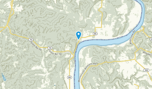 Derby, Indiana Map