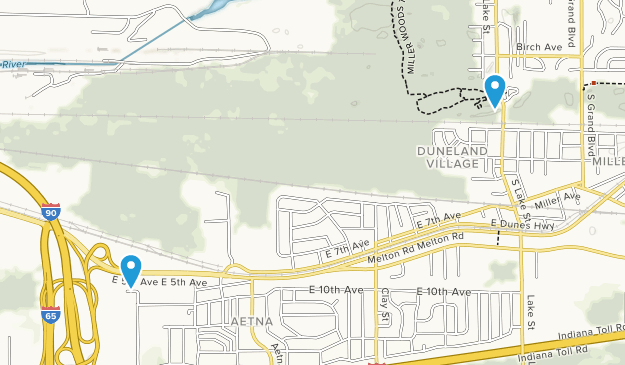 Gary, Indiana Map