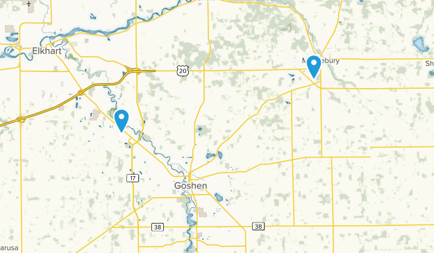 Goshen, Indiana Map