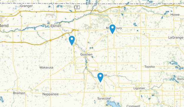 Goshen, Indiana Map