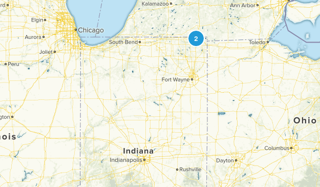 Jamestown, Indiana Map