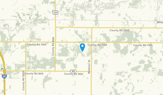 Keener, Indiana Map