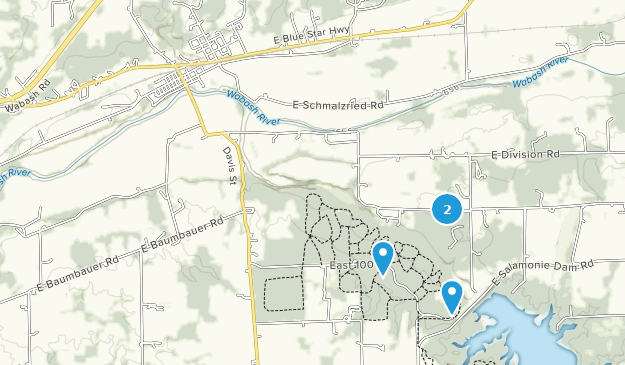 Lagro, Indiana Map