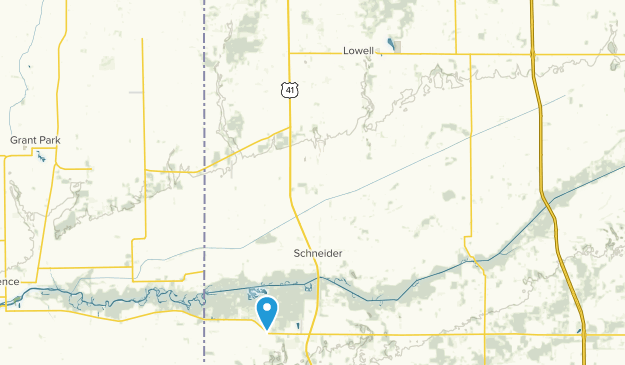 Lowell, Indiana Map